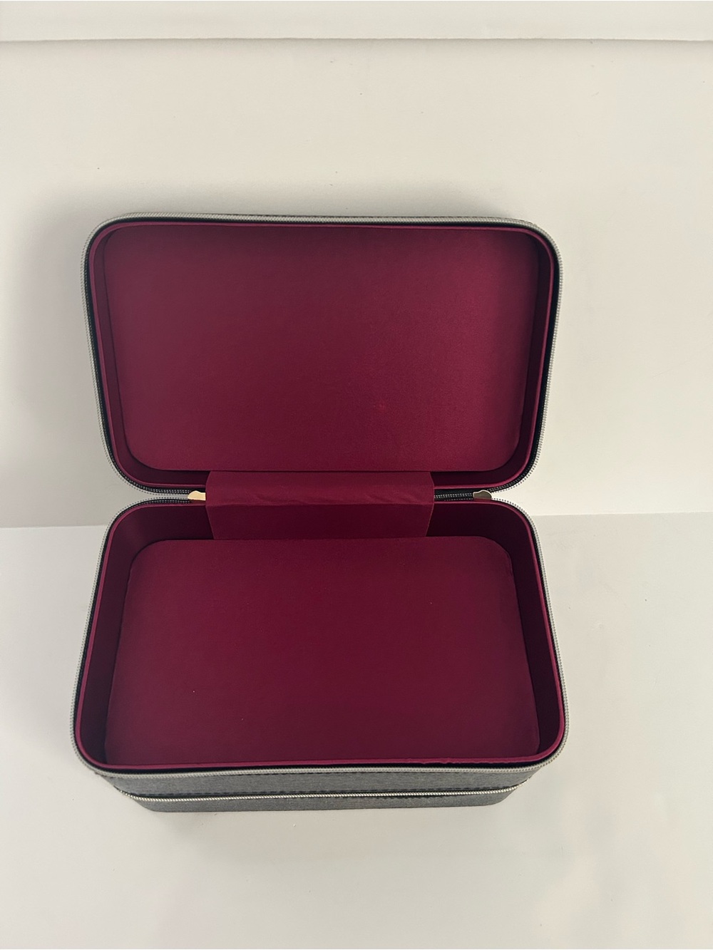 Lancome Black Two-Tier Train Case with Handle - Picture 5 of 8